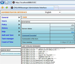 messaging server for corporate